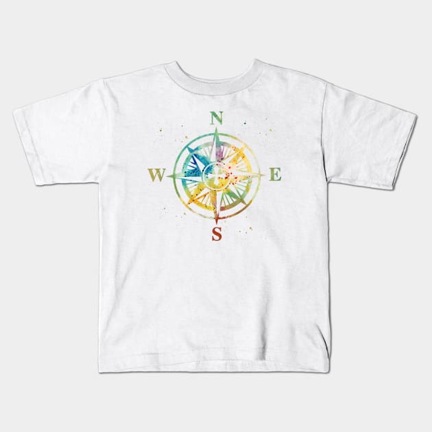 Compass Kids T-Shirt by erzebeth